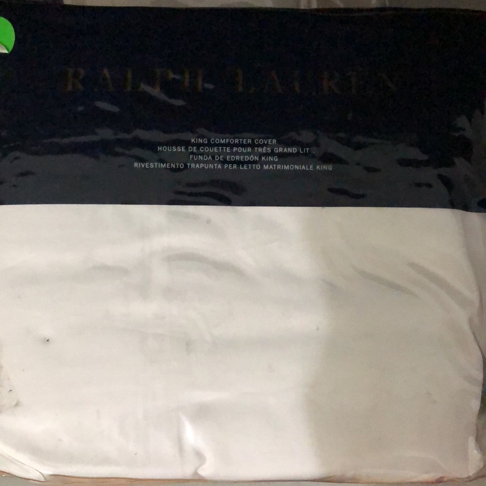 - Ralph Lauren Langdon king size duvet cover - Picture 2 of 5